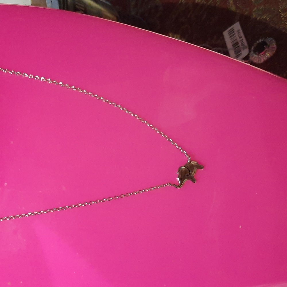 16-17" NECKLACE GOOD luck elephant 🐘 AUTHENTIC GENUINE SOLID STERLING SILVER